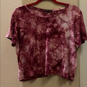 Elite collection tie dyed  crop top